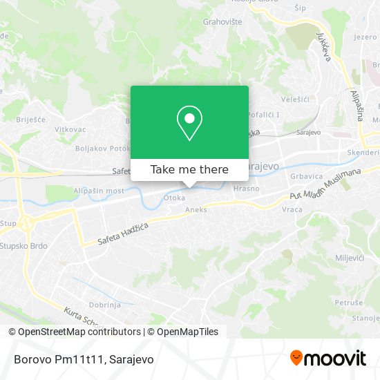 Borovo Pm11t11 map