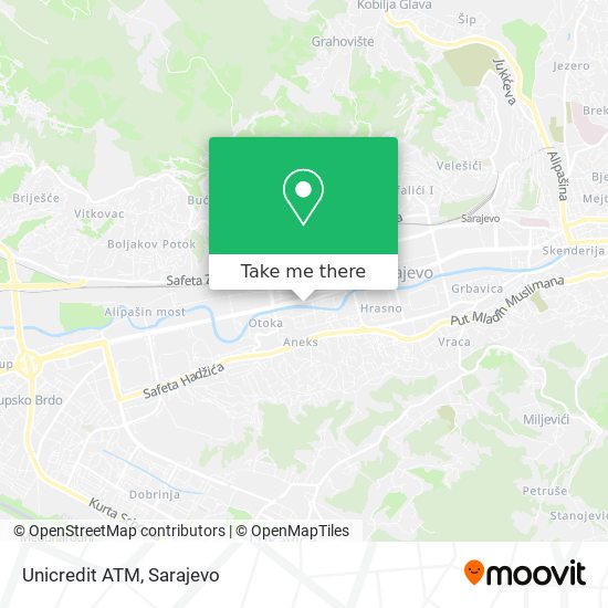 Unicredit ATM map