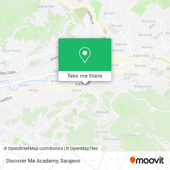 Discover Me Academy map