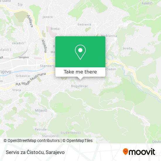 Servis za Čistoću mapa