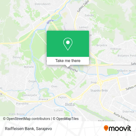Raiffeisen Bank map
