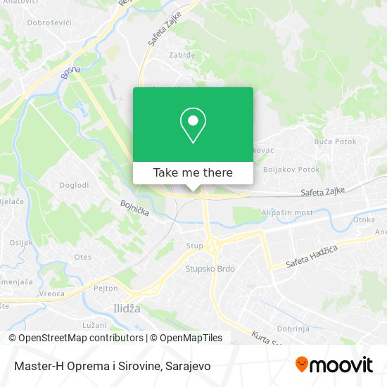 Master-H Oprema i Sirovine map