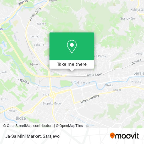 Ja-Sa Mini Market mapa