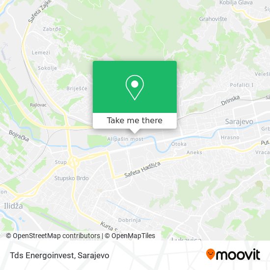 Tds Energoinvest map