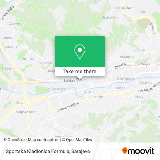 Sportska Kladionica Formula map