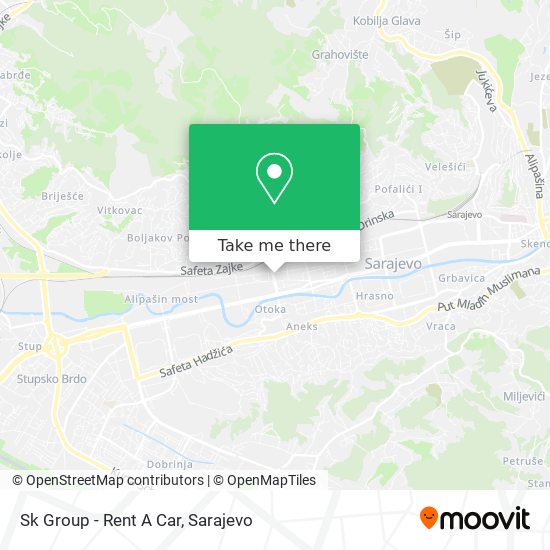 Sk Group - Rent A Car map