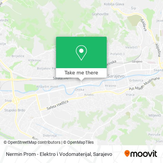 Nermin Prom - Elektro i Vodomaterijal map