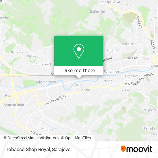 Tobacco Shop Royal mapa