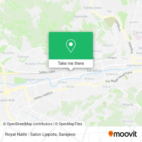 Royal Nails - Salon Ljepote map