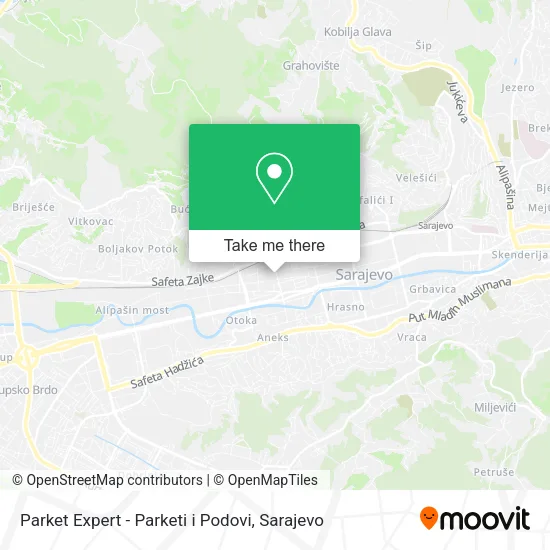 Parket Expert - Parketi i Podovi map