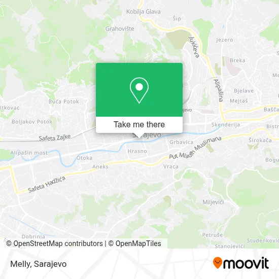 Melly mapa