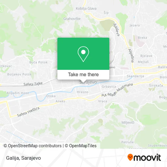 Galija map