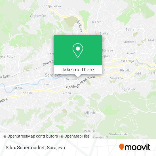 Silox Supermarket map