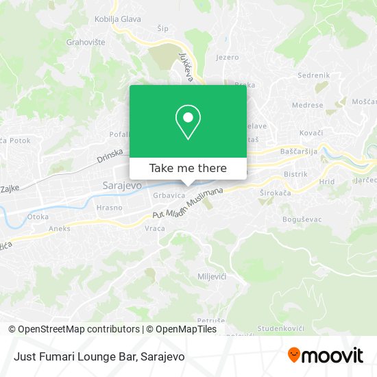 Just Fumari Lounge Bar map