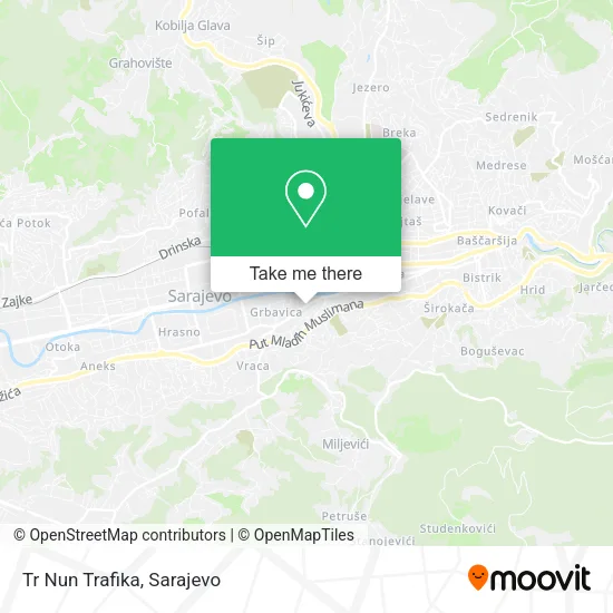 Karta Tr Nun Trafika