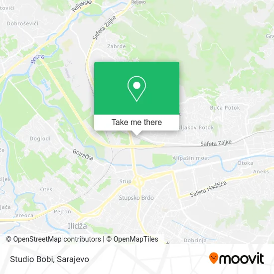 Studio Bobi mapa