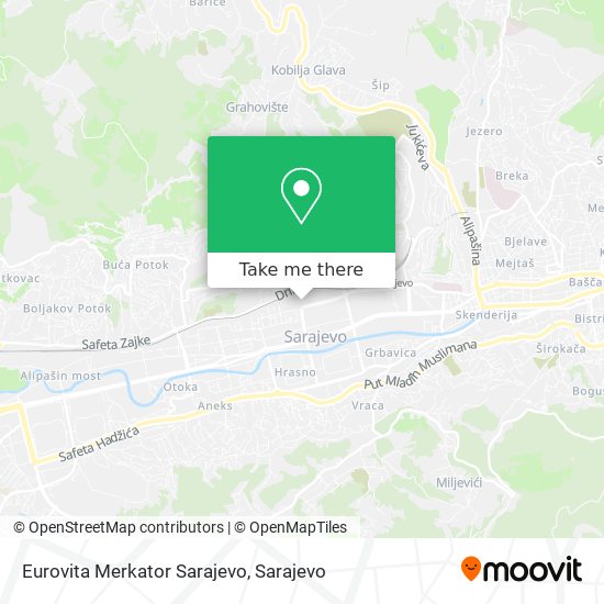 Karta Eurovita Merkator Sarajevo