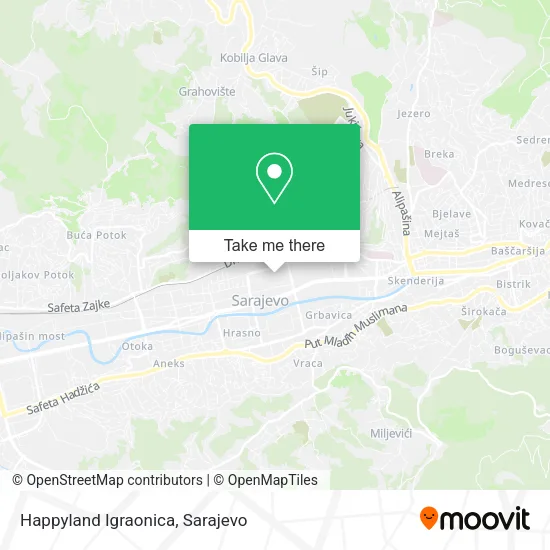Happyland Igraonica map