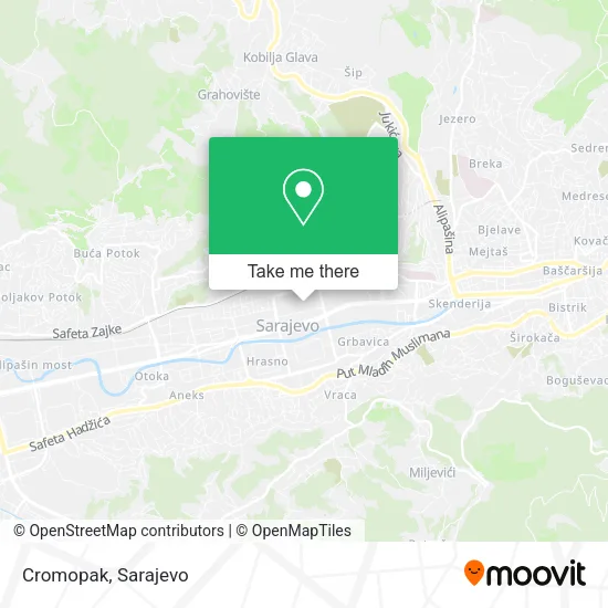 Cromopak map