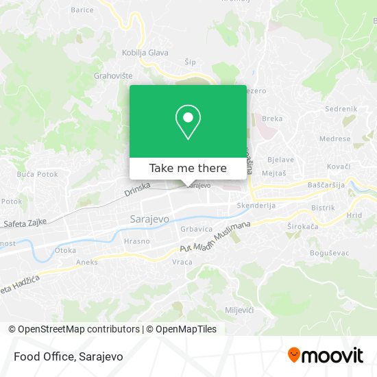 Food Office map