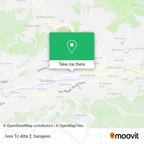 Ivex Tc Alta 2 mapa