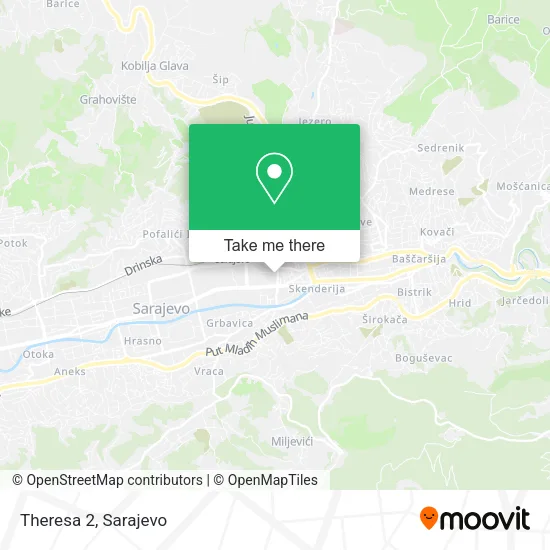 Theresa 2 mapa