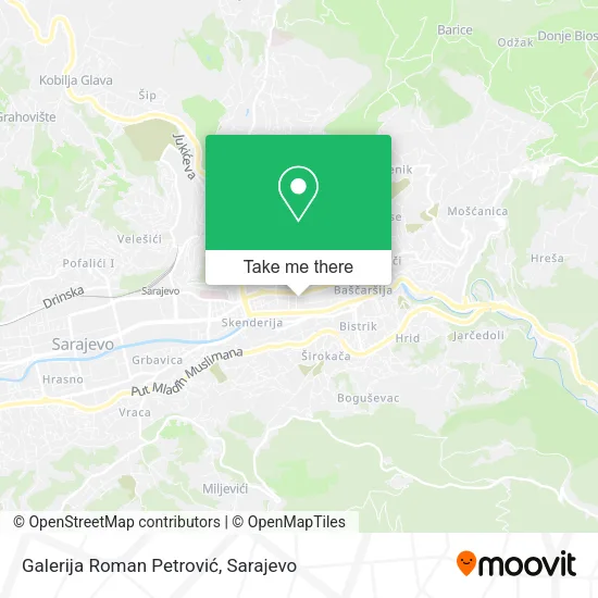 Galerija Roman Petrović map
