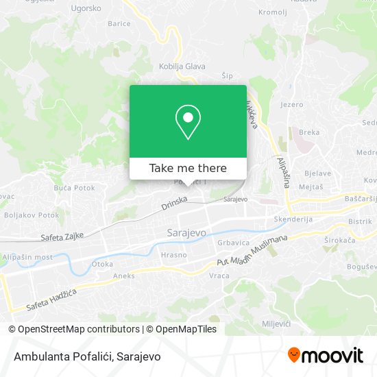 Ambulanta Pofalići map