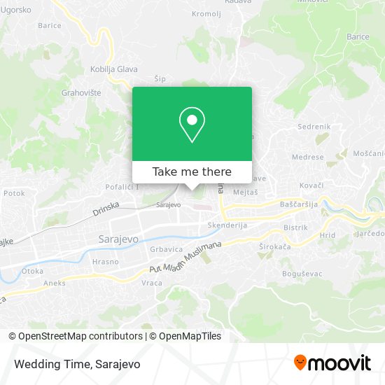 Wedding Time map