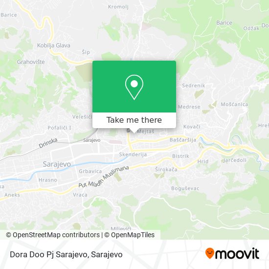 Karta Dora Doo Pj Sarajevo
