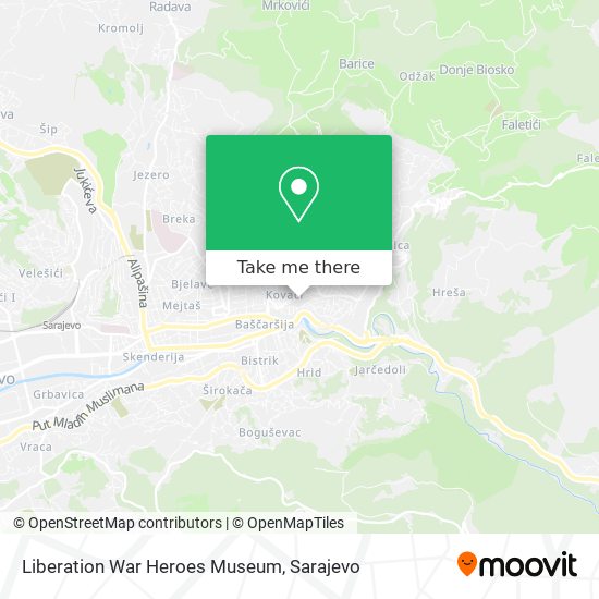 Liberation War Heroes Museum mapa