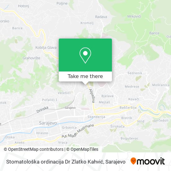 Stomatološka ordinacija Dr Zlatko Kahvić mapa