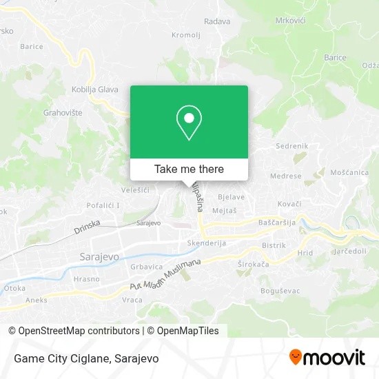 Game City Ciglane map