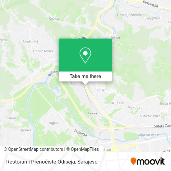 Restoran i Prenoćiste Odiseja map