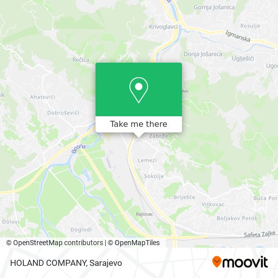 HOLAND COMPANY mapa