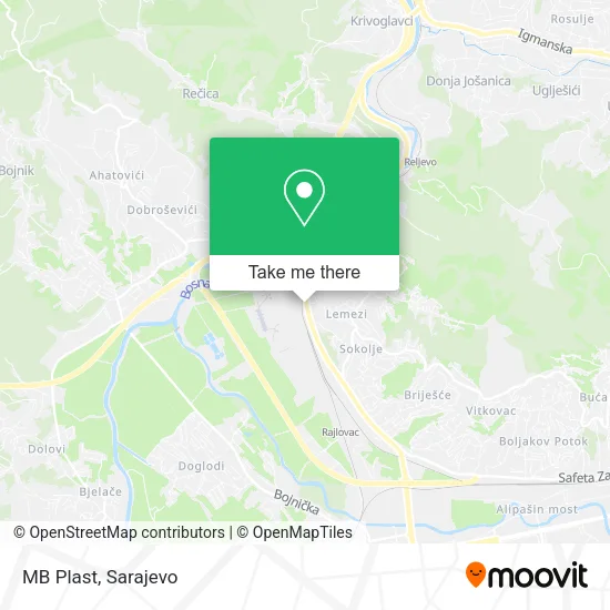 MB Plast map
