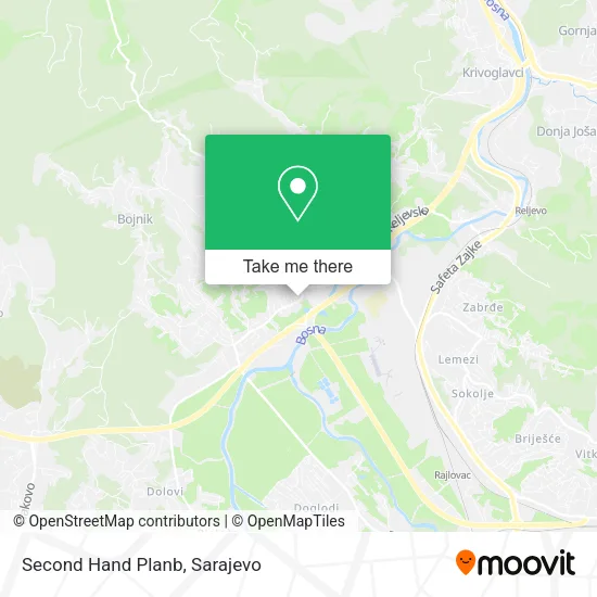 Second Hand Planb map