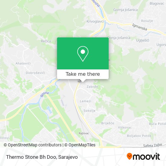 Thermo Stone Bh Doo map