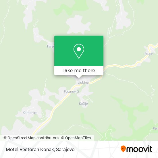 Motel Restoran Konak map