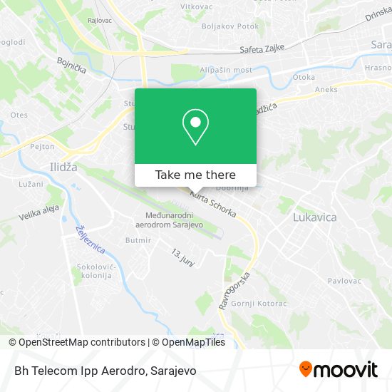 Bh Telecom Ipp Aerodro map