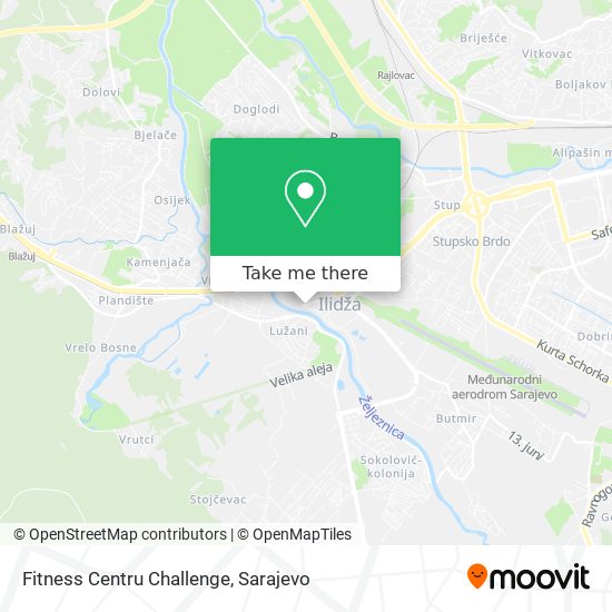 Fitness Centru Challenge map