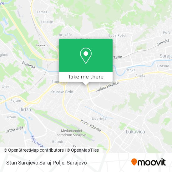 Stan Sarajevo,Saraj Polje map
