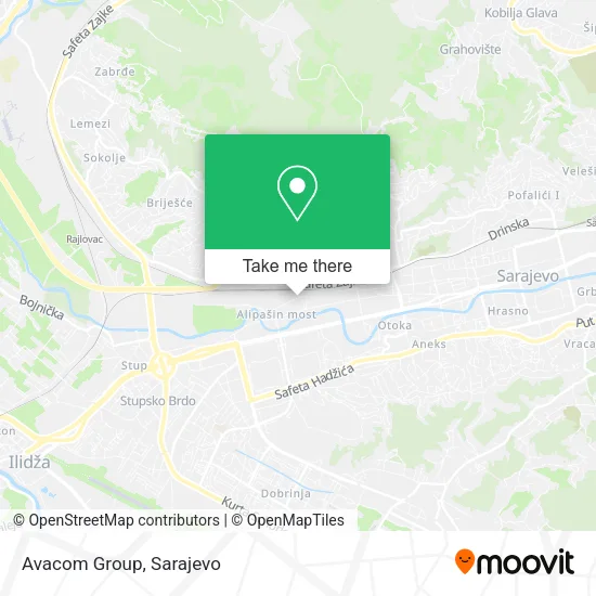 Avacom Group map