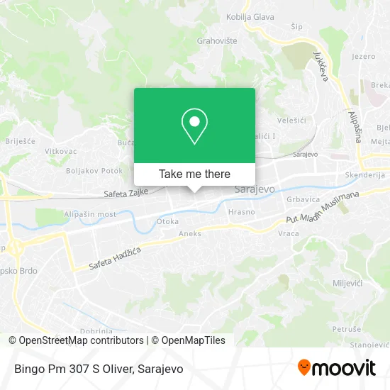 Bingo Pm 307 S Oliver map