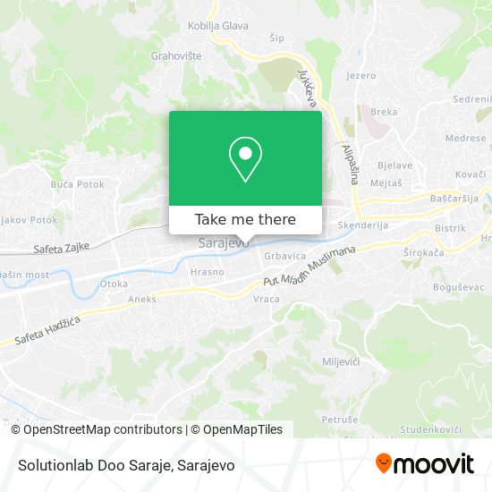 Solutionlab Doo Saraje map