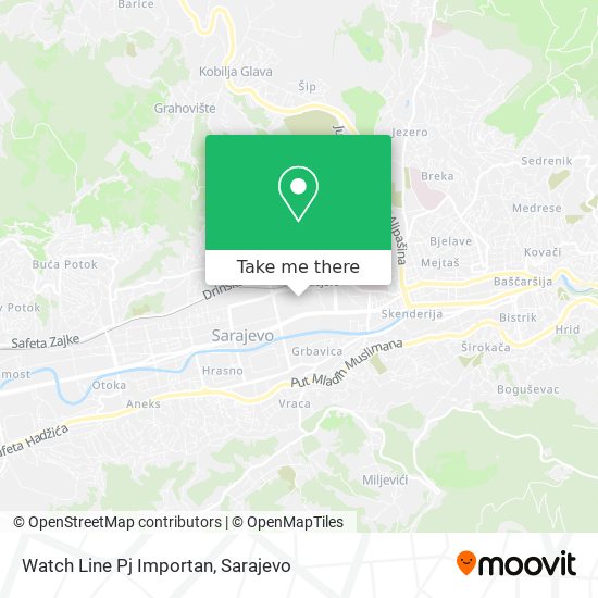 Watch Line Pj Importan mapa