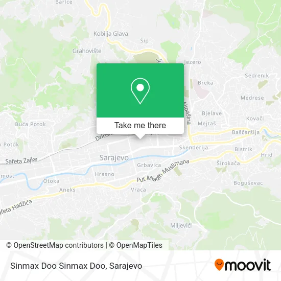 Sinmax Doo Sinmax Doo map