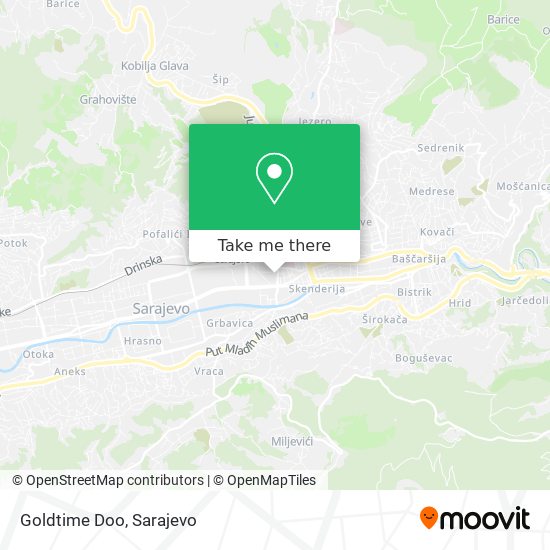 Goldtime Doo map