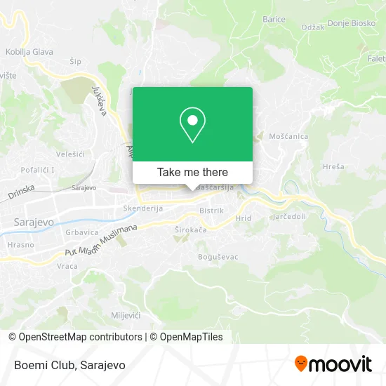 Boemi Club mapa