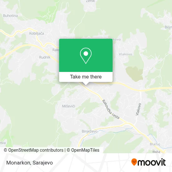 Monarkon mapa